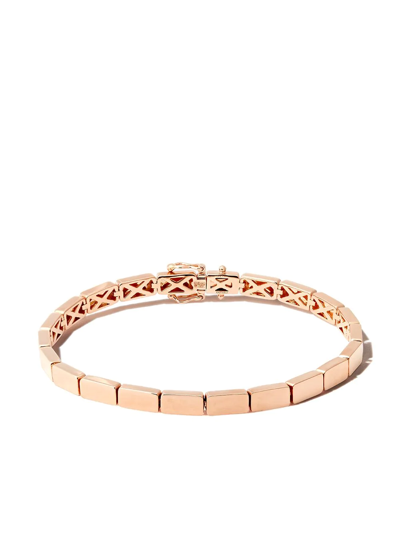 Shop Anita Ko 18kt Rose Gold Bunny Bracelet In Rosa