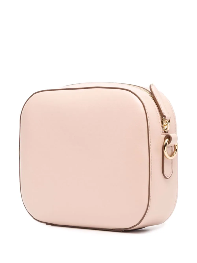 Stella Mccartney Blush Pink Faux Leather Crossbody Bag In Rosa