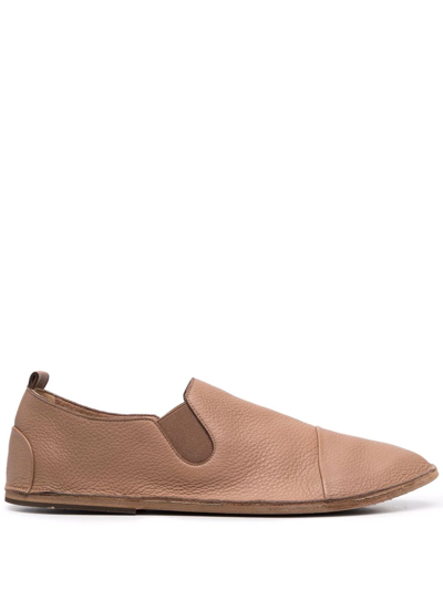 Shop Marsèll Slip-on Loafer Shoes In Nude