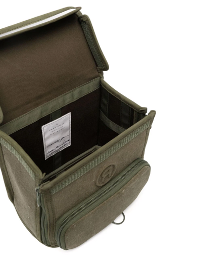 Readymade Mini Logo Embossed Backpack In Grün