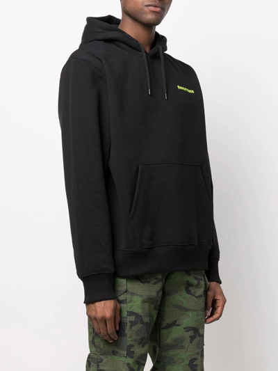 Shop The North Face Mountain Heavyweight Logo-print Hoodie In Black