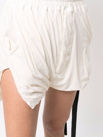 Shop Rick Owens Drkshdw Phleg Doubled Boxer Shorts In Nude