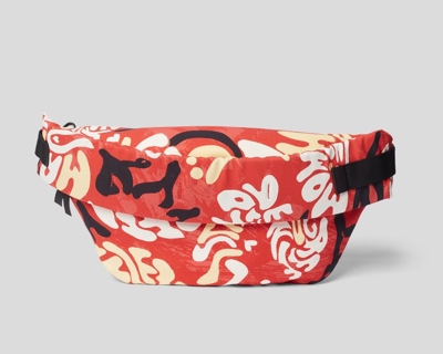 Shop Marni Large Printed Bum Bag In Multiple Colors