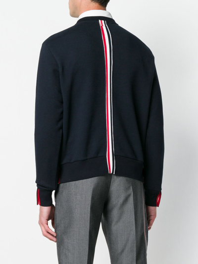 Shop Thom Browne Sweatshirt Clothing In Blue