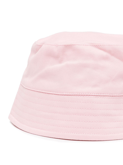 Shop Kenzo Logo-print Bucket Hat In Pink