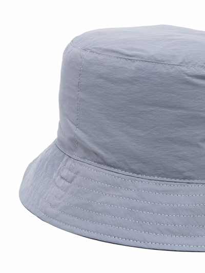Kenzo Tiger Logo-print Bucket Hat In Blue