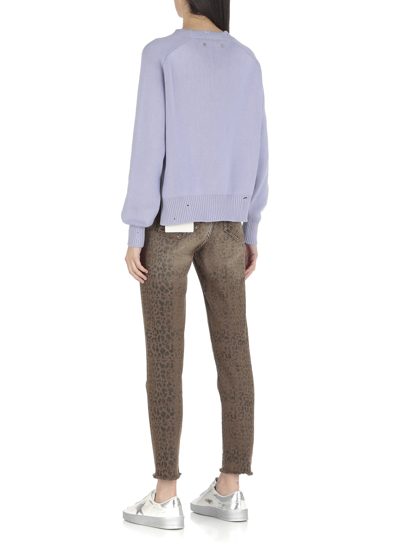 Shop Golden Goose Sweaters In Pastel Lilac