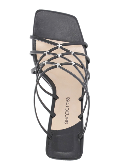 Shop Sergio Rossi Sandals Black