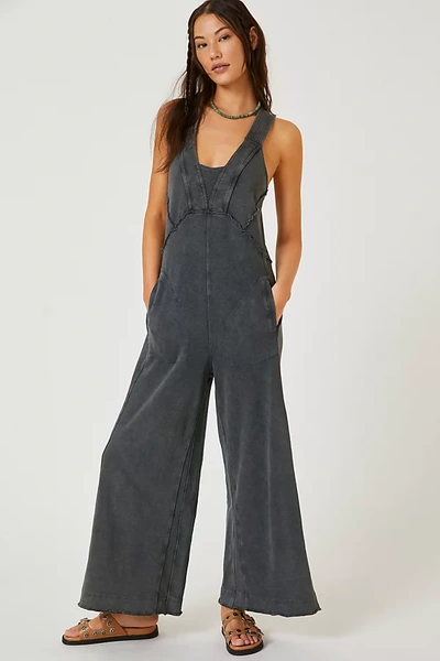 Shop Daily Practice By Anthropologie The Palmra Jumpsuit In Black