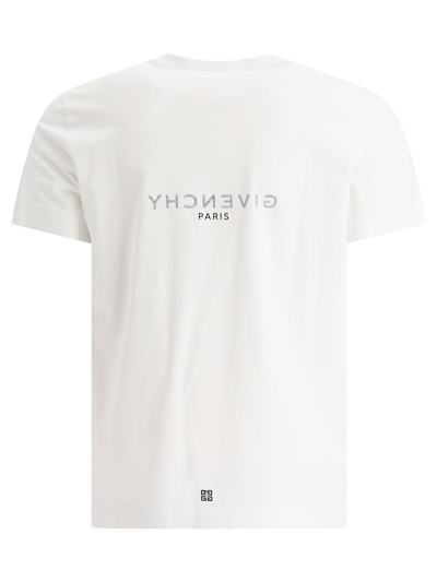 Shop Givenchy "reverse" T-shirt In White
