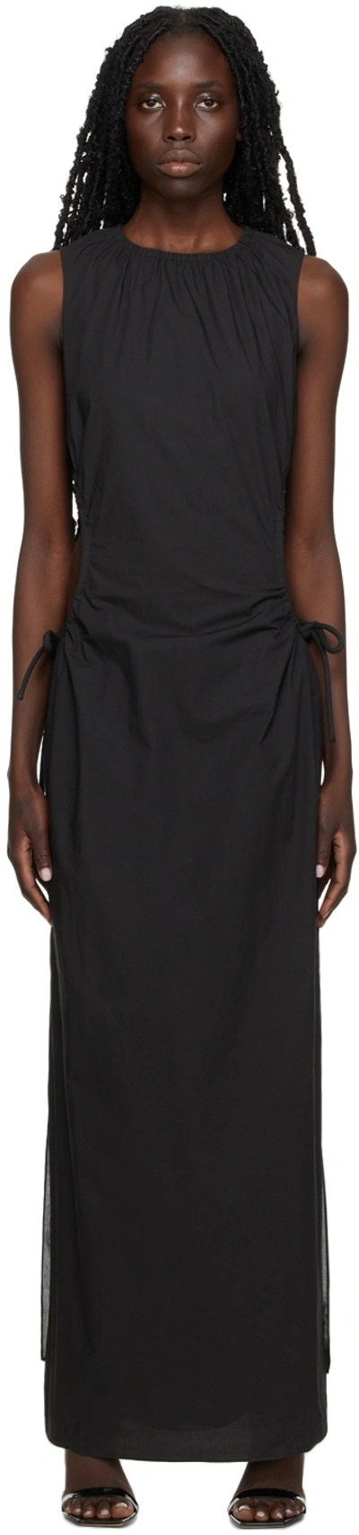 Shop Sir Black Ilkin Mid-length Dress