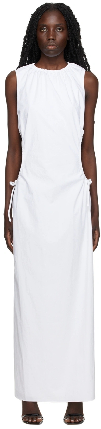 Shop Sir White Ilkin Mid-length Dress