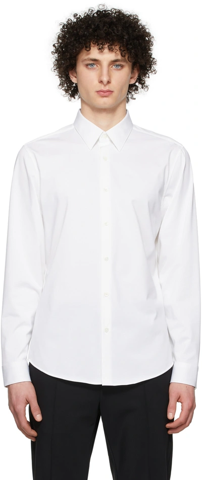 Shop Theory White Sylvain Shirt