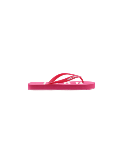 Shop Dsquared2 Women's Pink Other Materials Sandals