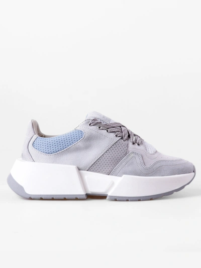 Shop Mm6 Maison Margiela Suede Sneakers In Grey