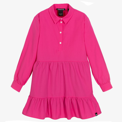 Shop Nik & Nik Teen Girls Pink Shirt Dress