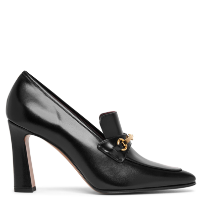 Shop The Row Lady Black Leather Loafers