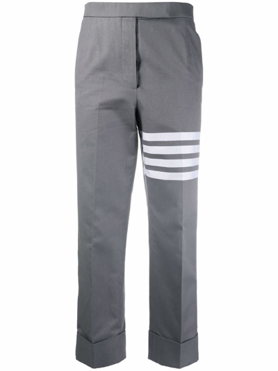Shop Thom Browne Pantaloni In Grey