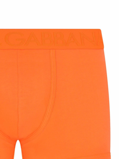 DOLCE & GABBANA TONAL LOGO-WAISTBAND BOXERS 