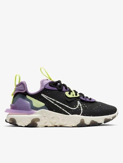 React Vision Low top Sneakers In Black