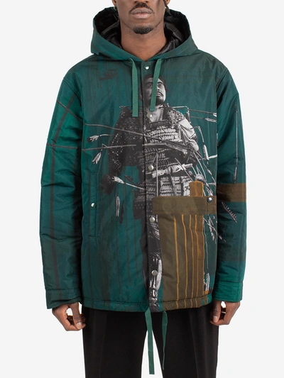 Shop Undercover Throne Of Blood Jacket In Green