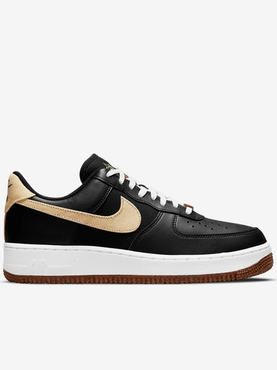 Shop Nike Air Force 1 07 Lv8 Pomegranate Sneakers In Black