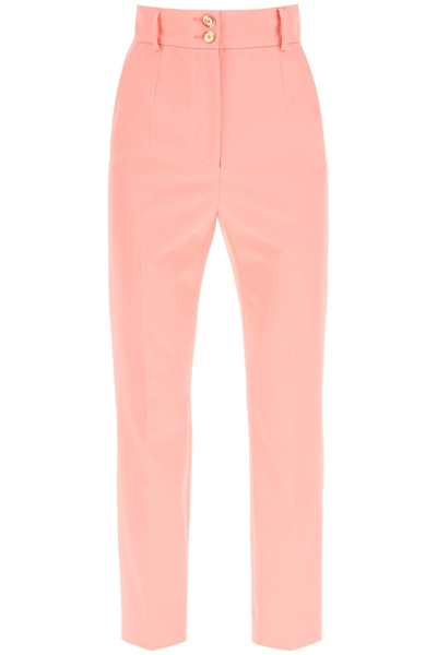 Shop Dolce & Gabbana Technical Cover Trousers In Pink