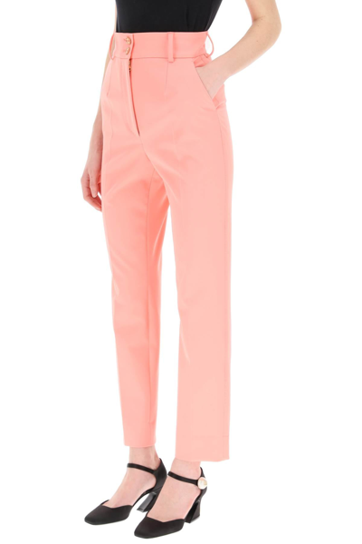 Shop Dolce & Gabbana Technical Cover Trousers In Pink