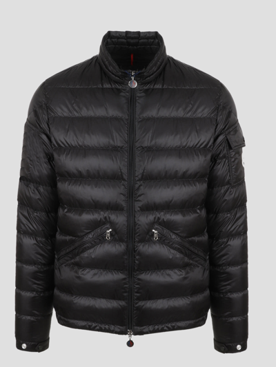 Shop Moncler Agay Jacket In Nero