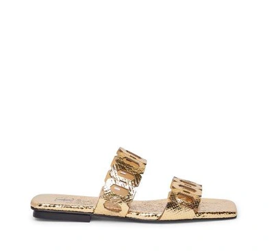 Shop Fabi Sandal In Oro