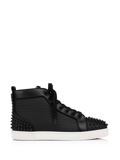 Shop Christian Louboutin Sneakers In Black Black Mat