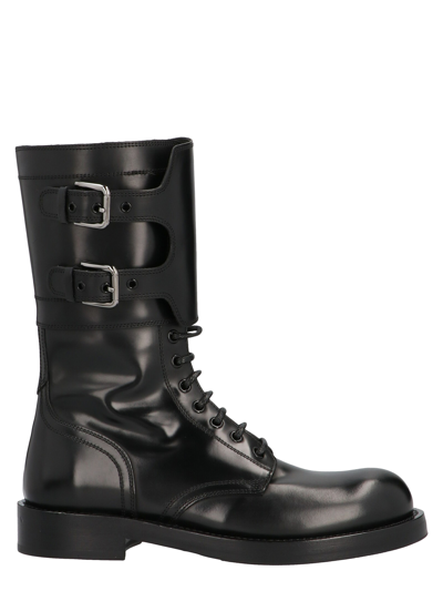 Shop Dolce & Gabbana Women's Ankle Boots -  - In Black Leather