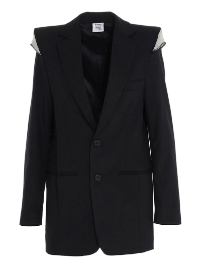 Shop Vetements Women's Jackets -  - In Black Wool