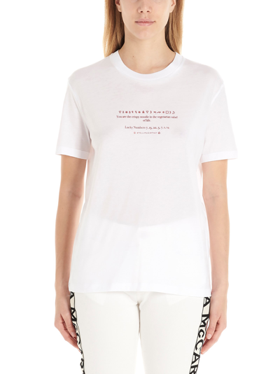 Shop Stella Mccartney 'fortune Noodles' T-shirt In White