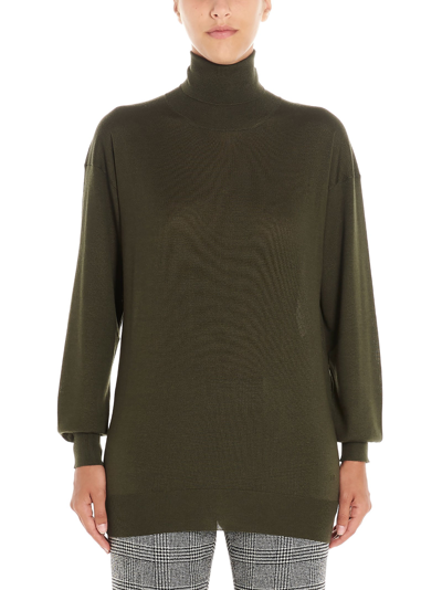 Shop Tom Ford Cashmere Mixed Silk Sweater In Green