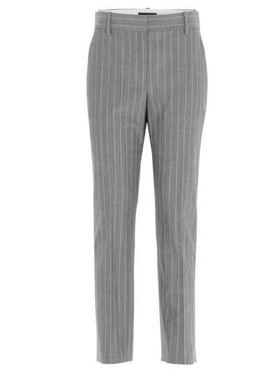 Shop Theory Women's Trousers -  - In Multicolor Wool