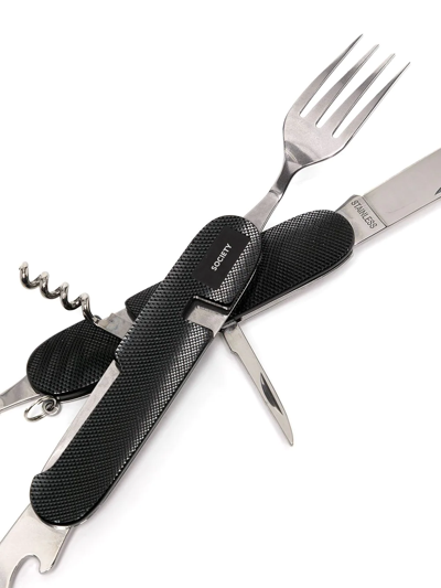 Shop Society Cutlery Multi Tool Kit In Silber