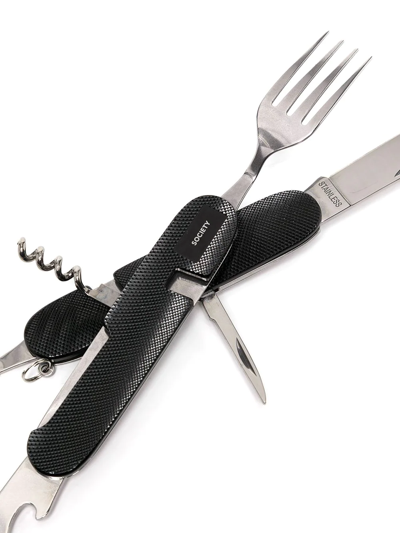 Society Cutlery Multi Tool Kit In Silber