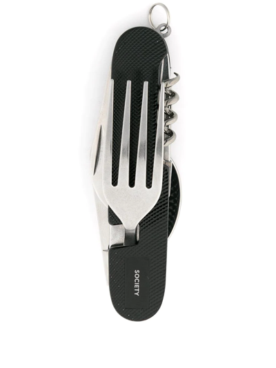 Shop Society Cutlery Multi Tool Kit In Silber