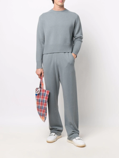 Shop Extreme Cashmere Drawstring-fastened Sweatpants In Blau