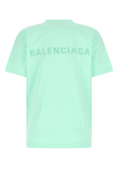 Women's Embroidered Logo T-shirt In Mint