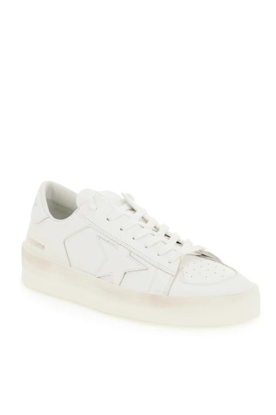 Shop Golden Goose Stardan Sneakers In White