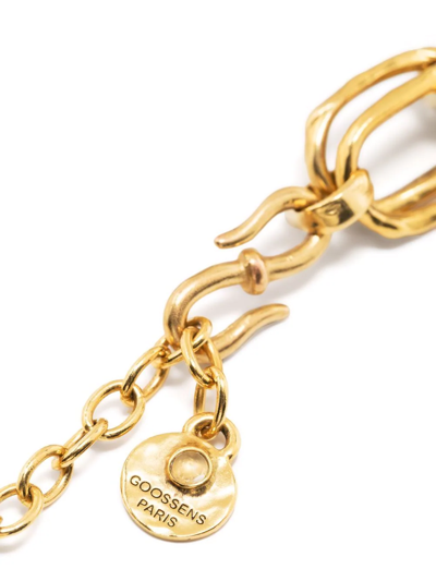 Goossens Talisman Double-chain Necklace In Gold