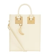 Sophie Hulme Albion Mini Go Bananas Tote Bag, Blossom In Cream