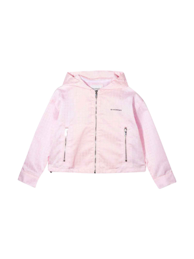 Shop Givenchy Pink Girl Jacket In Rosa