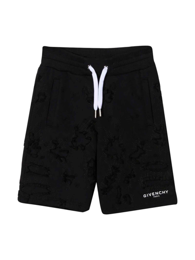Shop Givenchy Unisex Black Bermuda Shorts In Nero