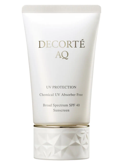 Shop Decorté Women's Aq Uv Protection Chemical Uv Absorber Free Broad Spectrum Spf40 Sunscreen