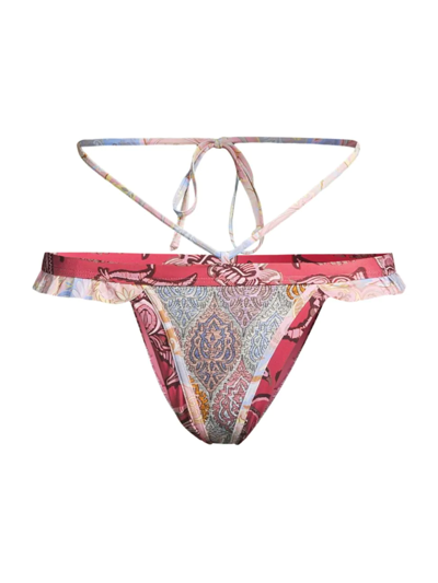 Shop Aurum Women's Brazilian Bikini Bottom In Neutral