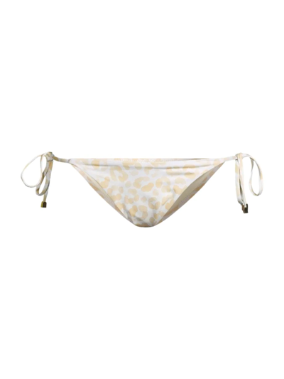 Shop Aurum Women's Tie Bikini Bottom In Beige