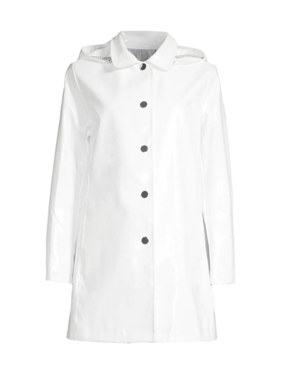 Shop Jane Post Women's Iconic Princess Raincoat In White